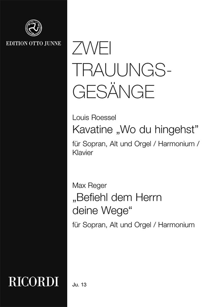 Kavatine Op 21 + Trauungsgesang G-Dur